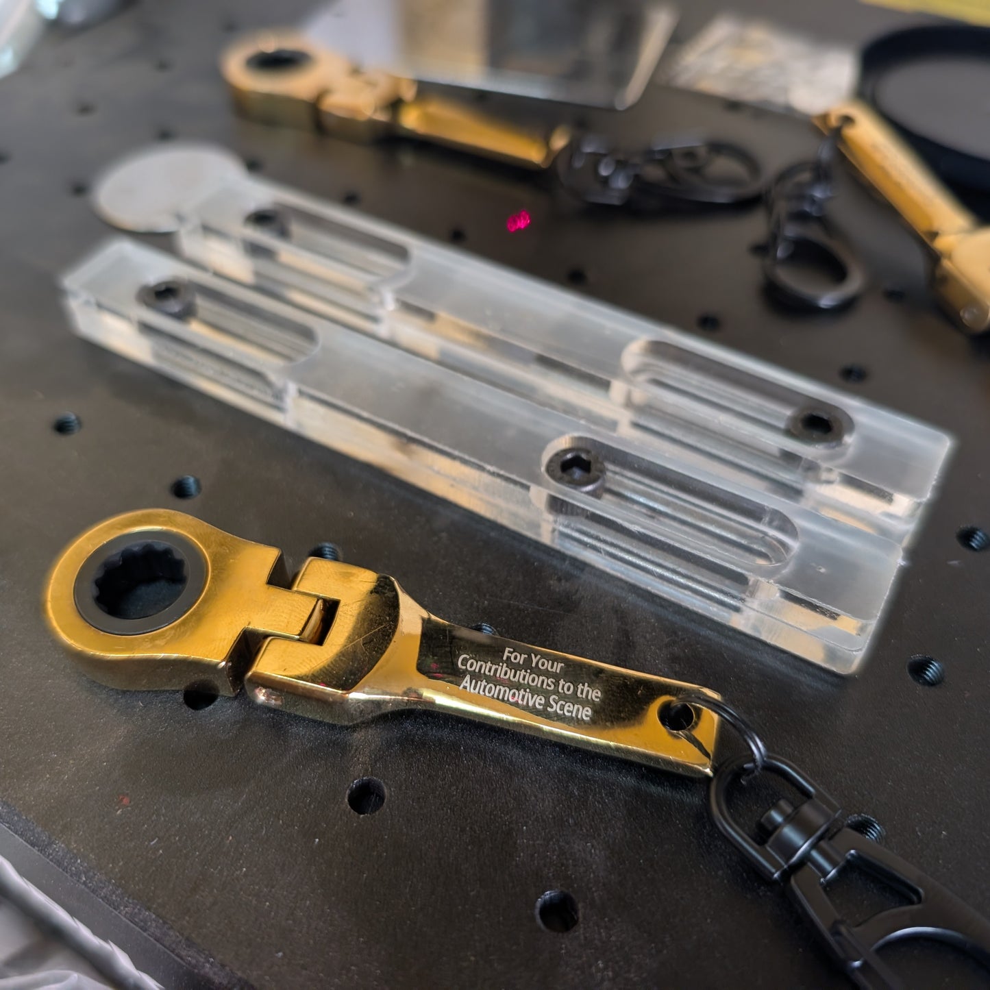 Gold Keychain 10mm