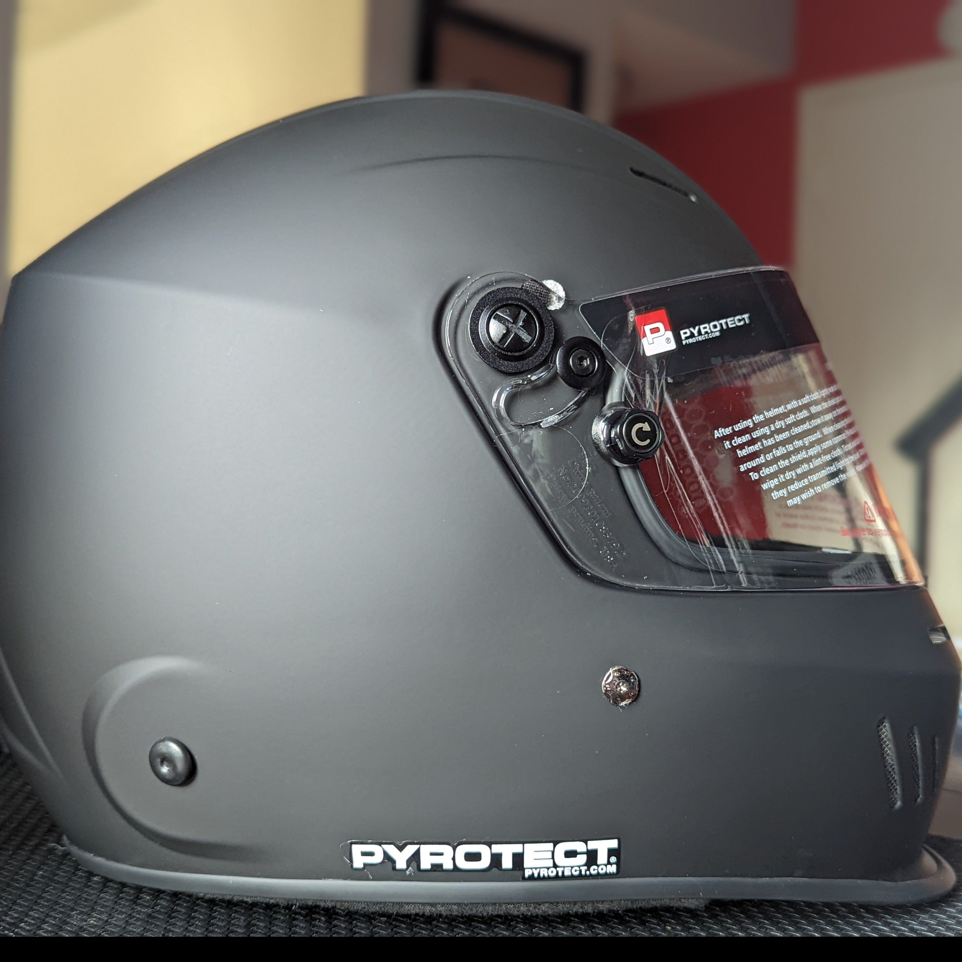 Pyrotech Helmets Pyrotect Flame Graphic Helmet Full Face SA2010